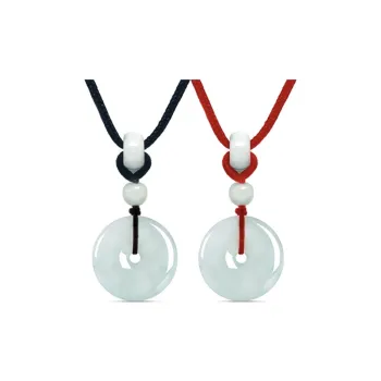 As Fury Bean Type Jadeite Necklaces Unisex
