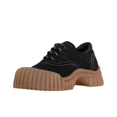 LOUIS VUITTON Ruby Casual Single Shoes Women's Black
