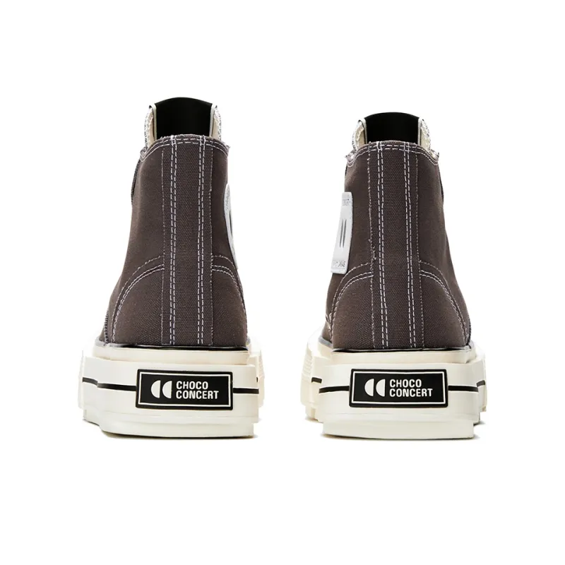CHOCO CONCERT Canvas Shoes Unisex Brown-5