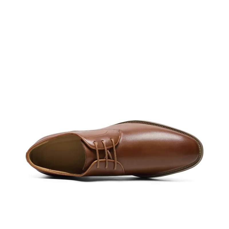 He Jinchang Dress Shoes Men's Coffee Brown-3