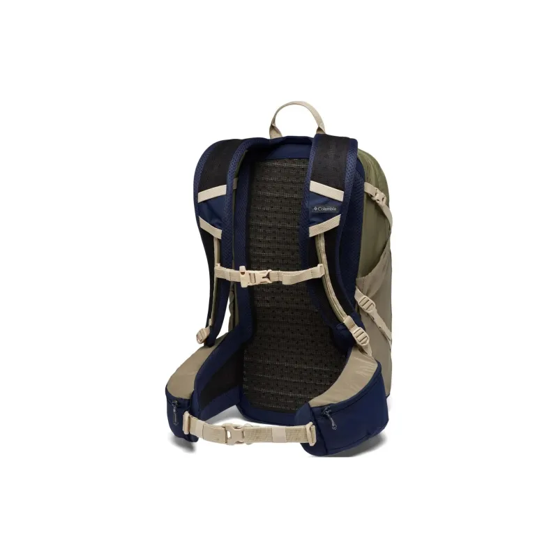 Columbia Polyester Outdoor Hiking Bag Backpacks Unisex Stone Green & Preppy Marine-2