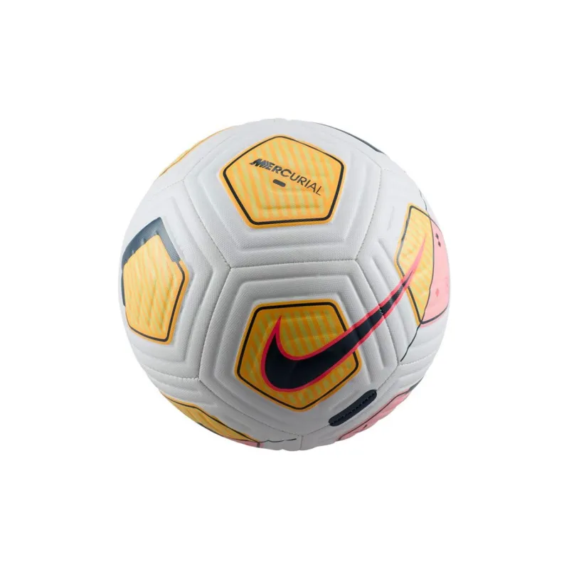 Nike Size 4 Ball Size 5 Ball Soccer Rubber Unisex White Orange-0