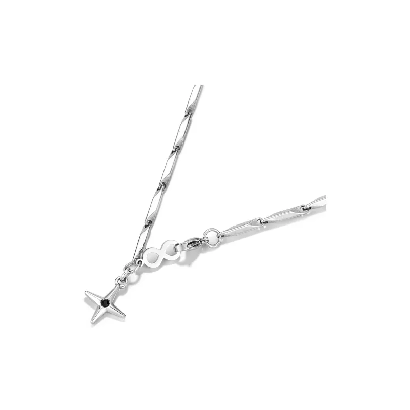 DH7 Titanium Steel Necklaces Unisex-1