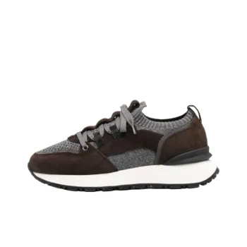 DOUCAL'S Leather trim Sneakers Women's