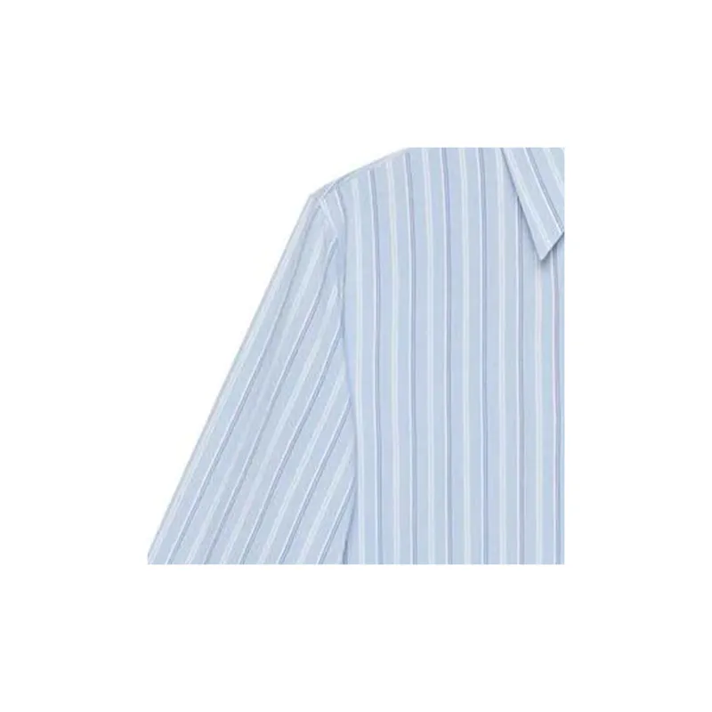 GUCCI Striped Collared Long-Sleeve Shirt-2