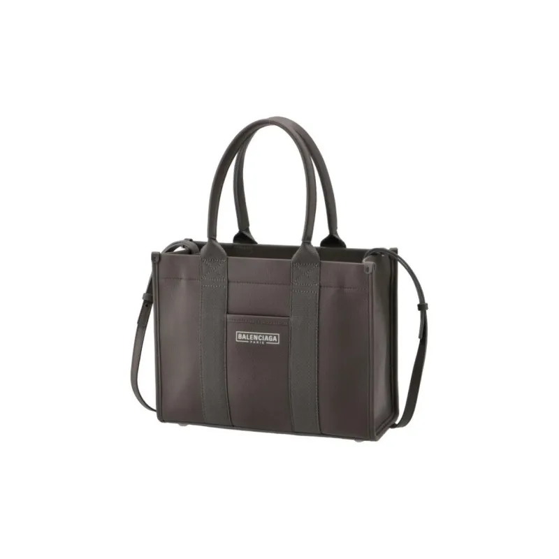 Balenciaga Grained Calfskin Tote Bag Shopping Bag Shoulder Bag Crossbody Bag Handbag Small Size Women's Dark Gray-1