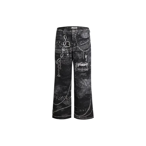 DND4DES Cargo Pants Unisex Gray