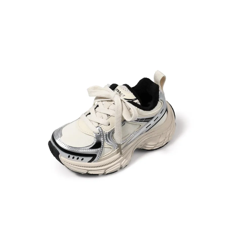 ST&SAT Slip Resistant Lightweight Cushioning Warm Low Top Kids Lifestyle Shoes Kids'-3