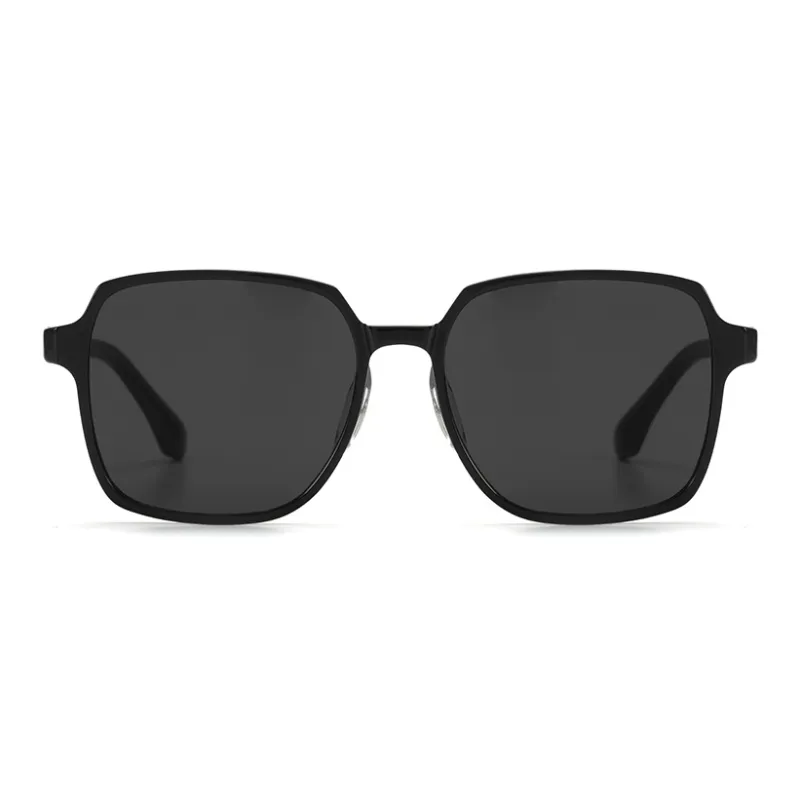 AIRO MIRO Plate Frame Square Oversized Frame Accentuates Face, Lightweight Sunglasses B3004 Unisex Pink-14