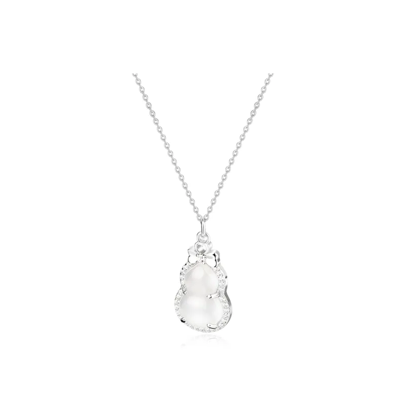 Seven Seven Silver Jewelry Chalcedony Necklaces Unisex-0