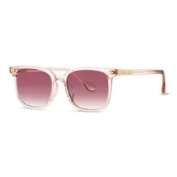AIRO MIRO Plate Frame Square Sunglasses Unisex Pink