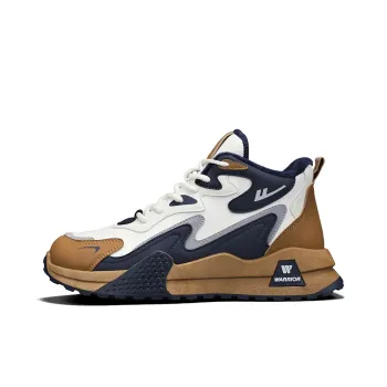 Warrior Warm Wear-Resistant Slip-Resistant High-Top Casual Shoes Men's