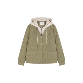 Mo Han Yi Mei Puffer Jacket Women's Grass Green