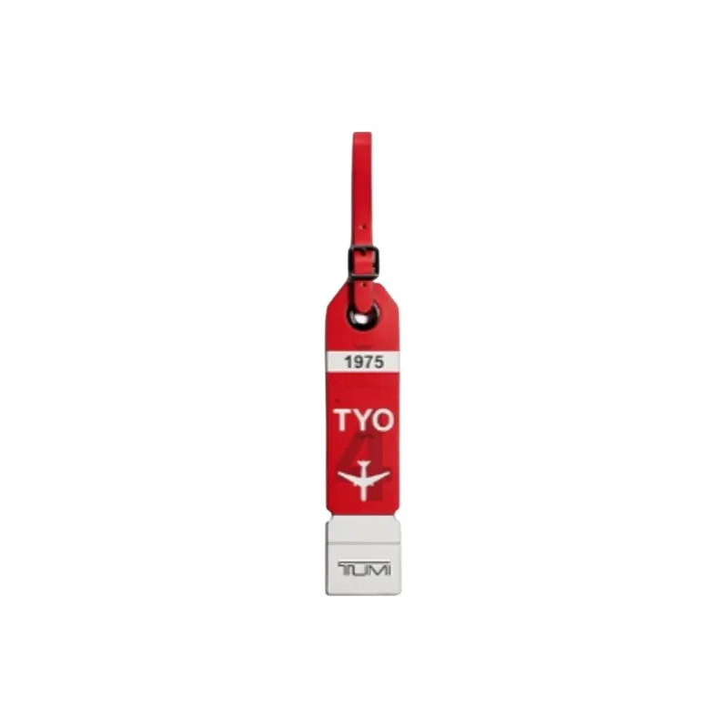 TUMI Travel Access Luggage Tags Red-0