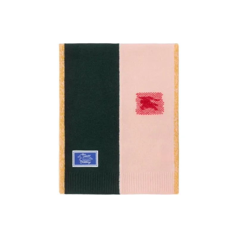 Burberry Colour block Cashmere Scarf-1