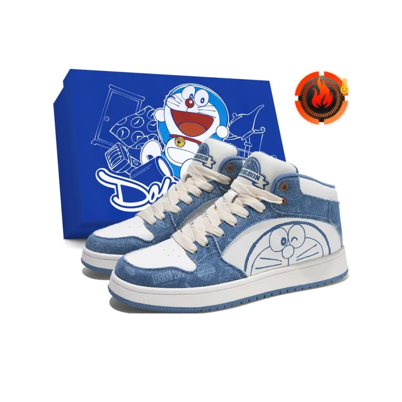 DoraemonA Mid-Top Skateboard Shoes Unisex-40