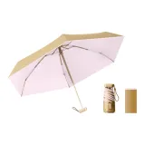 Flat 6-Fold Metal and Plastic-Pink