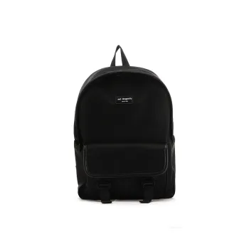 RED DRAGONFLY Fabric Laptop Backpack Unisex Black/Gray