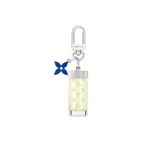 LOUIS VUITTON Plexiglass Keychains Women's Yellow