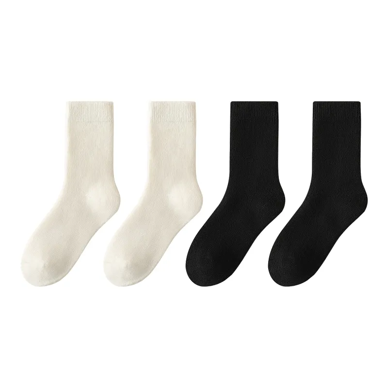 XXLLG Mid Calf Socks Women's 4 Pack-7