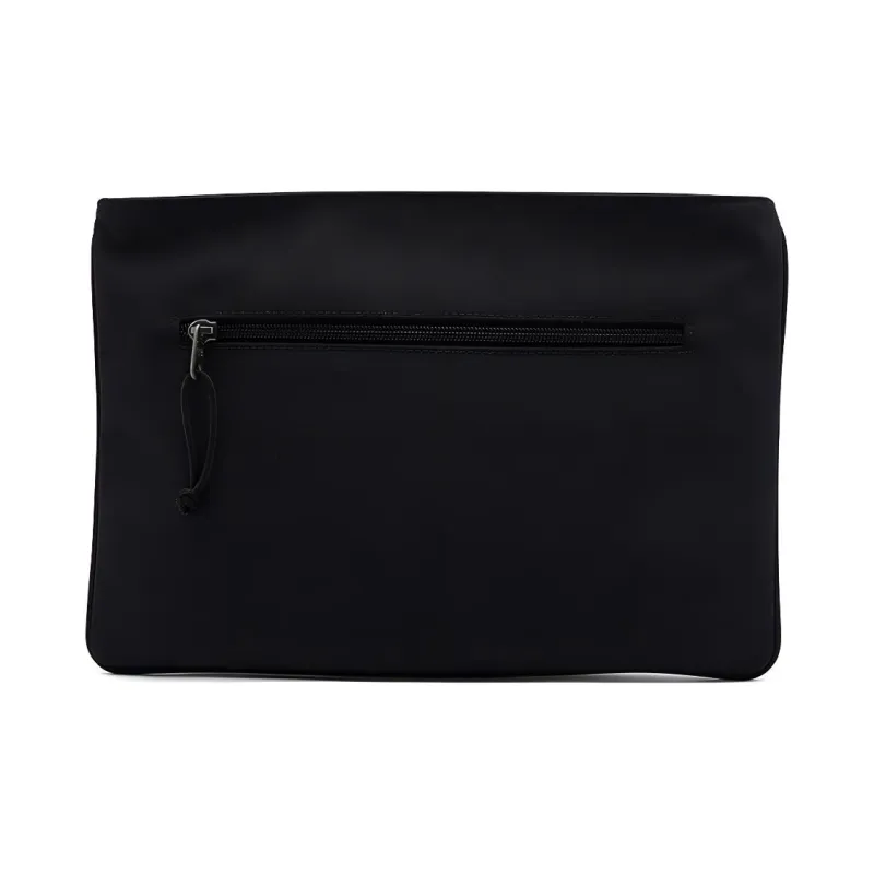 Balenciaga Nylon Fabric Wallets Clutches Large Size Women's Black-2