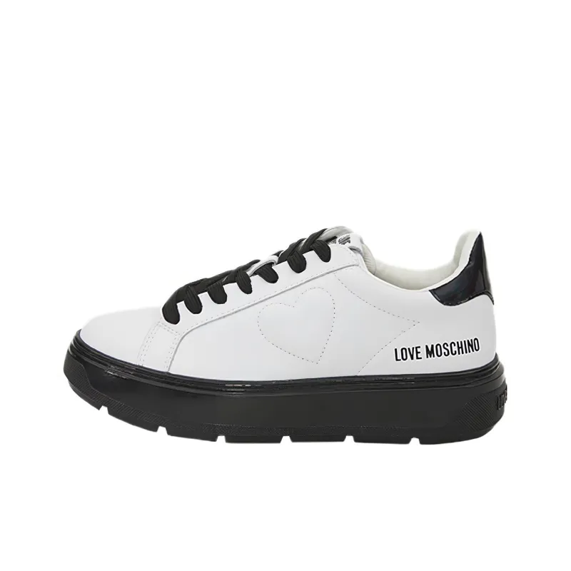 LOVE MOSCHINO Low-Top Casual Shoes Women's White-0