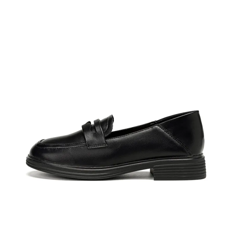 EXULL Q Loafers 3cm Women's Black-0