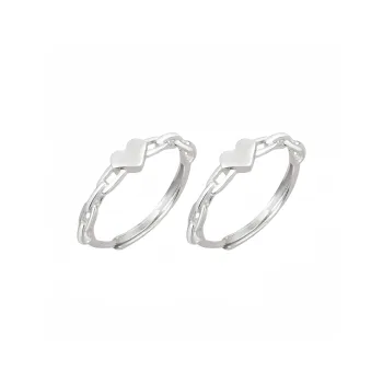 BKBU 990 Foot Silver Rings Unisex