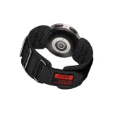 Three-Prong Hook-and-Loop Nylon Strap, Black