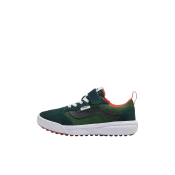 Vans ULTRARANGE 66 V Anti Slip Wear Resistant Low Top Kids Lifestyle Shoes Green Kids'