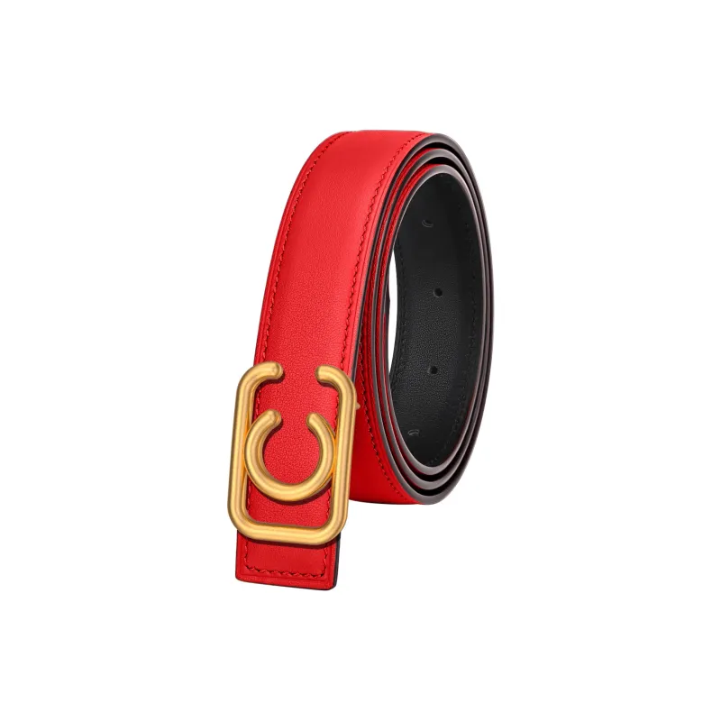 CATELLES Top Grain Cow Leather Leather Belts Unisex Width  3cm-15