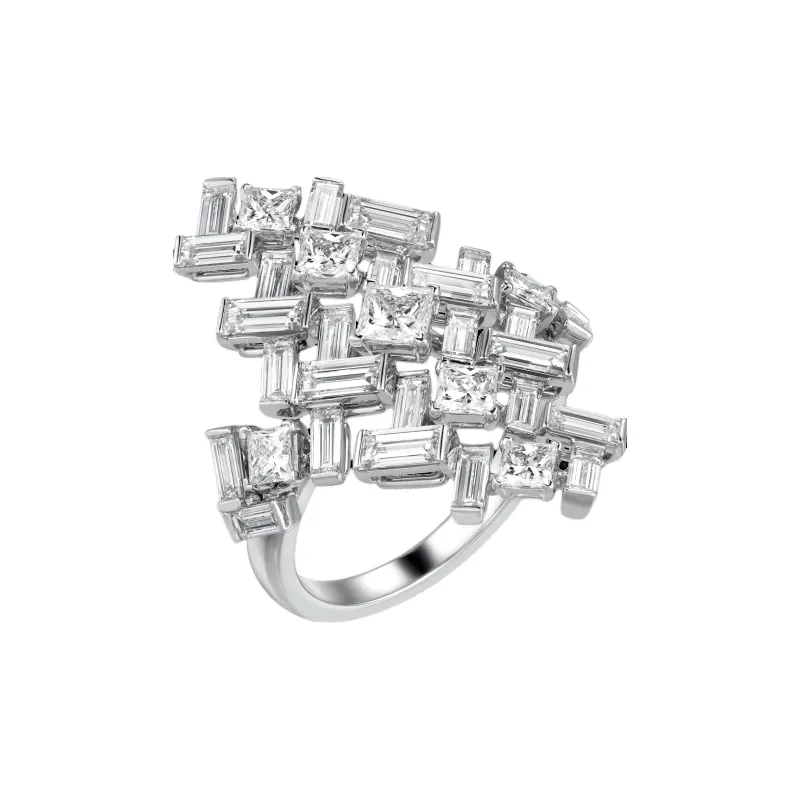 CARTIER White Gold Rings Women's Silver-1