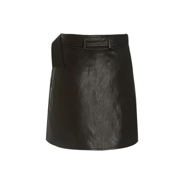 Little Pull Casual Short Skirts Women's Coffee-1