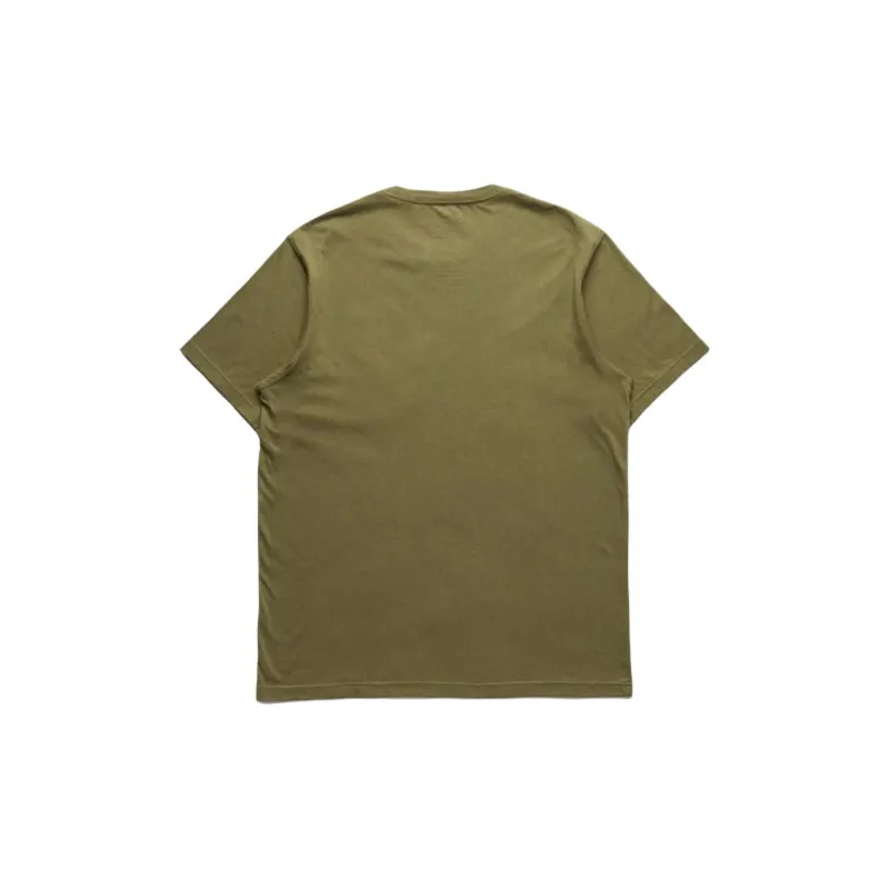 Maharishi Tiger embroidered Cotton T shirt-1