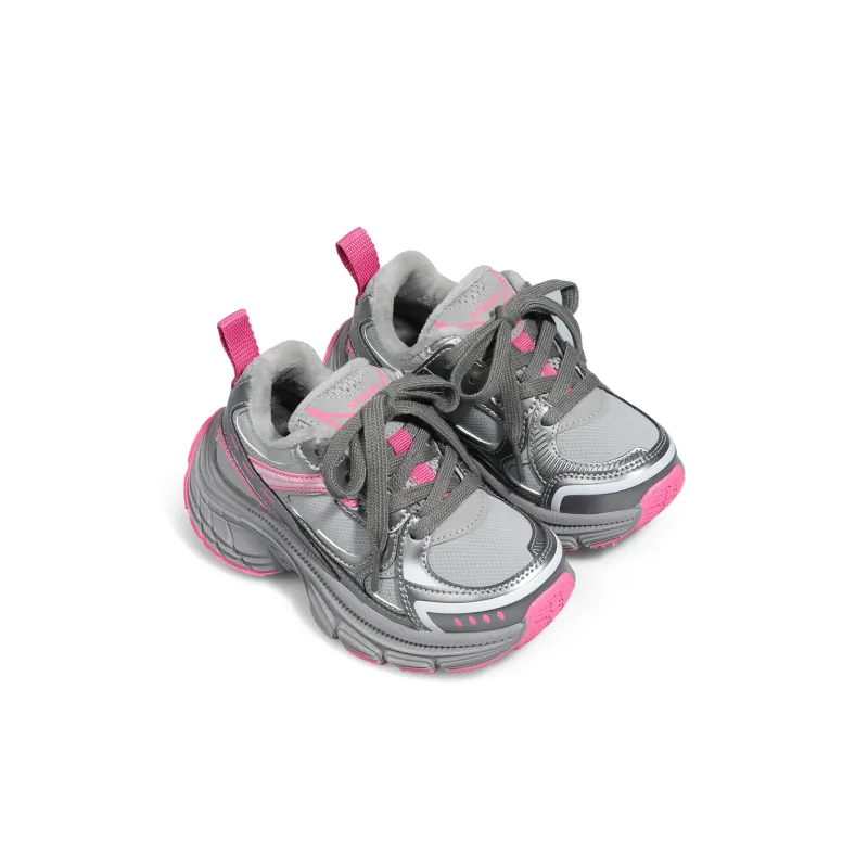 ST&SAT Slip Resistant Lightweight Cushioning Warm Low Top Kids Lifestyle Shoes Kids'-9
