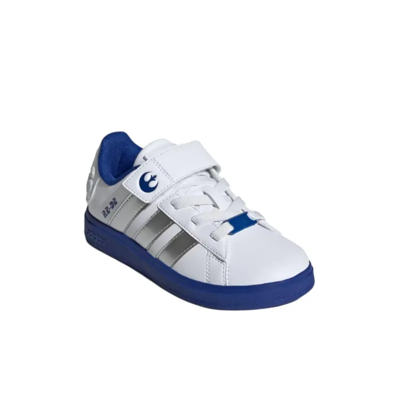 Adidas GRAND COURT 2.0 Kids' Skateboarding Shoes Pre school-2