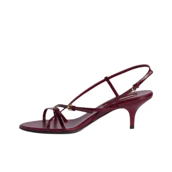 MIU MIU One Strap Sandals 5.5cm Women's Red