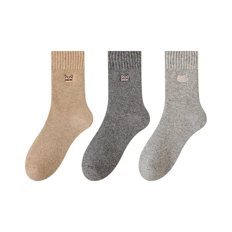 MIIOW Mid Calf Socks Unisex 3 Pack-21