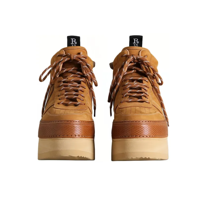 R13 Riot Low-Top Skateboard Shoes Women's Tan-3
