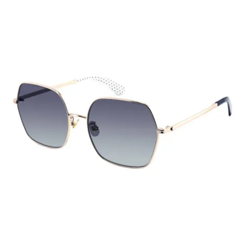 Kate Spade Metal Square Sunglasses Women's Gold