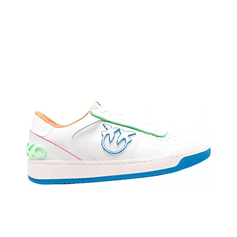 PINKO Bondy 1 Low-Top Stylish Skateboarding Shoes Women's White-1