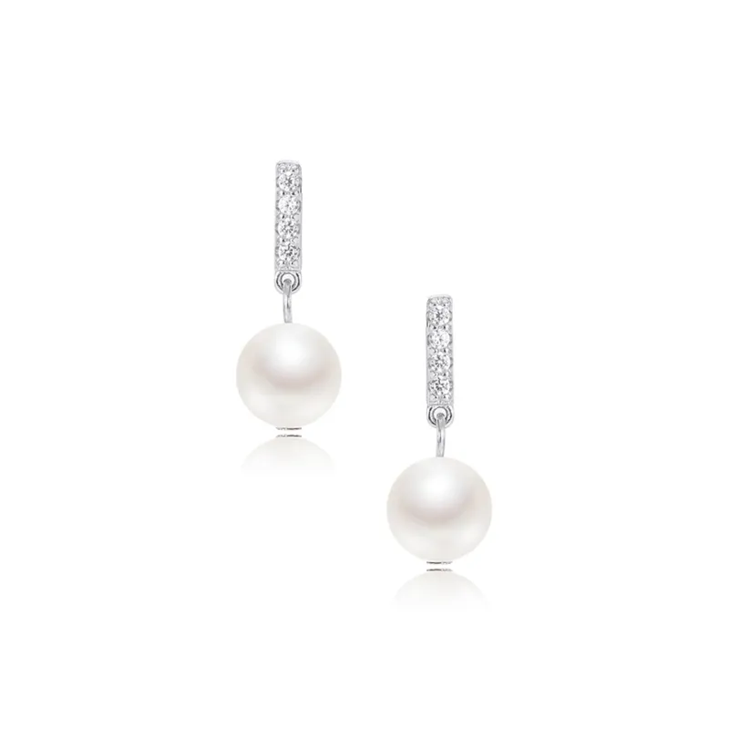 CUOOYINO 925 Sterling Silver Earrings Women's Silver-0