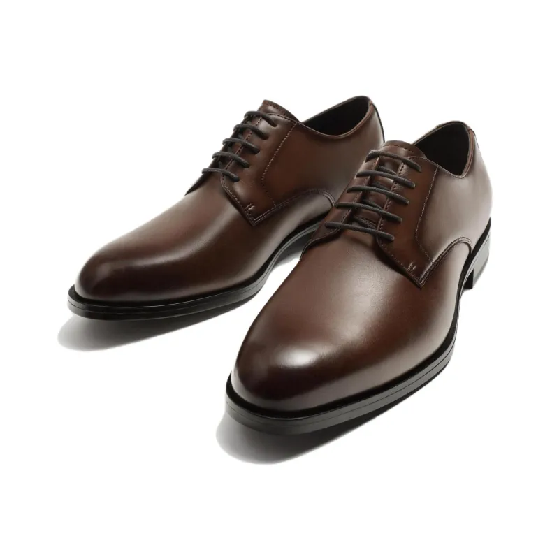 ZARA Dress Shoes Men Low-Top Brown-1