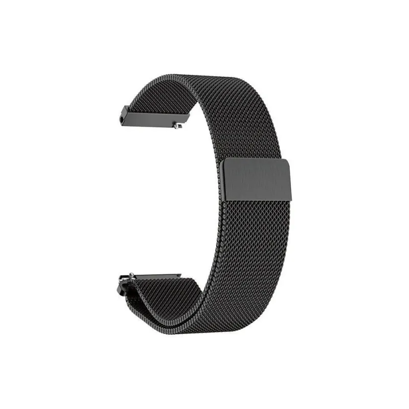 LONGYUGU Compatible With Huawei GT2 Milanese Magnetic Smart Web Wristband Strap-0