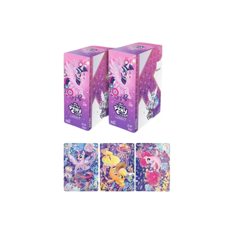 KAYOU Twilight Sparkle Paulie The Pony Huiyue Pack 6 Bullets IP/Anime Cards 18 Packs/box-2