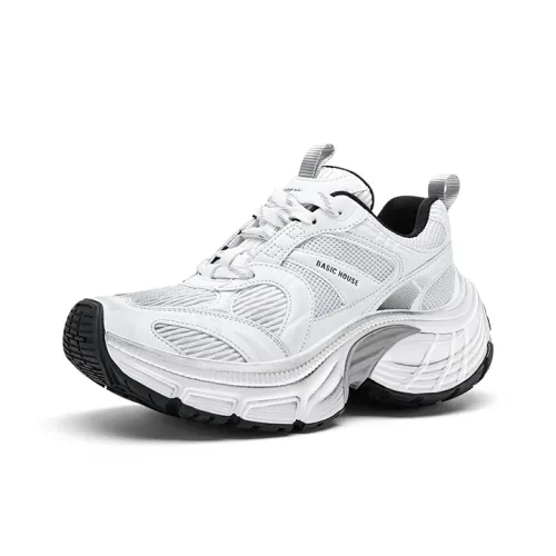 BASIC HOUSE Baijia Good Future Xingji Collection Interstellar Traveler Chunky Sneakers Women's Beige