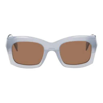 Retrosuperfuture Acetate Square Sunglasses Men's Blue