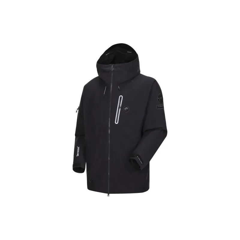 Panda China Panda Series Warm Wear Resistant Breathable Windproof Windbreaker Jacket Unisex-2