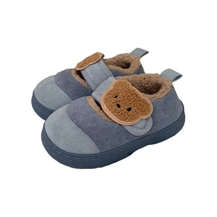 SHIGUDE Cotton Slippers Unisex Light Brown-30