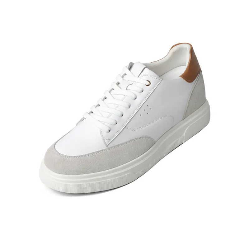 He Jinchang Slip Resistant Quick Drying Wear Resistant Balance Skateboard Shoes Men's Pure White-1